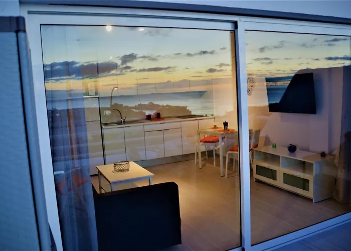 Oceanview Cristianos Lägenhet *